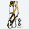 FallTech 7029 Journeyman Flex Steel 4D Cross-over Climbing Full Body Harness